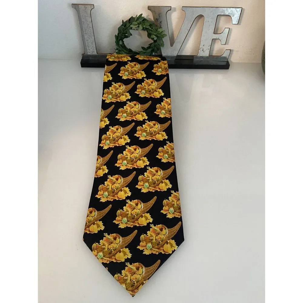 Wild Ties Cornucopia Repeat Vintage Men's 4